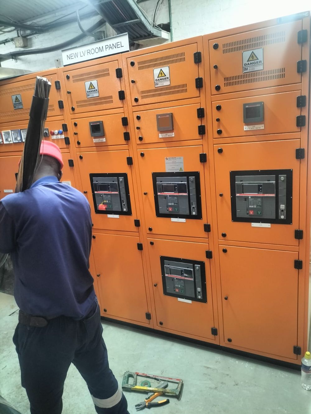 New LV room panel installed in the Durban City Hall substation